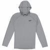 Workskin Hooded Sun Shirt, Long Sleeves, Gray, 3XL