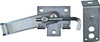 Hook Jamb Latch Fits Barn Door Frames 1-1/2 & 3-1/2 In. Thick, Cam-Action, Zinc, 4 In.