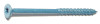 Masonry Screw, 1/4 x 4 In. Star Flat Head, 100-Pk.