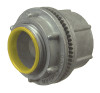Conduit Hub, Indoor/Outdoor, Watertight, Zinc, 1/2-In.