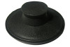 Black Plastic Waste Disposal Stopper