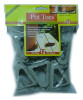 Decksaver Garden Pot Toes, Light Gray, 3 In., 12-Pk.