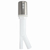 Dishwasher Air Gap Body & Cap, Brushed Nickel