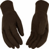 Jersey Gloves, Brown, Men's L, 6-Pk.