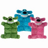 Minipet Loofa Squeakie Dog Toy, Unstuffed, 6 In.