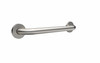16 In. Grab Bar, 1.25 In. Diameter, Concealed Screws, Stainless Steel