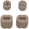Wire Rope Ferrule & Stop, 1/4 In., 2-Pk.