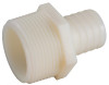 Nylon Hose Barb, 3/4 ID x 1/2 In. MPT (5 pieces)