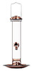 Copper Tube Bird Feeder, 16-1/2 Inch