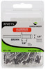 100-Pack Short Brown Aluminum Rivets