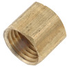 Brass Threaded Cap, Lead Free, 3/8 In.