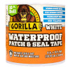 Waterproof Patch & Seal Tape, White, 4-In. x 10-Ft.