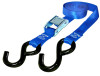Cam Buckle Tie Down, 6 Ft., 4-Pk.