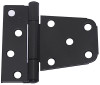 Heavy Duty Gate Hinge, Black, 3-1/2 In.