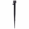 Adjustable Flow Bubbler, Full-Circle Pattern, 8 Stream, with 1/4 in. Barbed Inlet on 5 in. Stake, 3-Pack