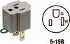 GRAY OUTLET ADAPTER