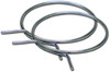 Dryer Duct Clamp, Spring Tension, 4 In., 2-Pk.