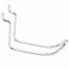 Pegboard Loop Hook, Zinc Plated, 3 In.