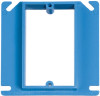1 Gang Rise PVC Smurf Box Cover, 1/2 x 4 In. Square
