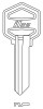 EZ1-KW1 Key Blank (10 pieces)