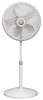 Oscillating Pedestal Fan, Adjustable Height, 18 In.