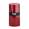 Pillar Candle, Cotton Wick, Smokeless, Paraffin Wax (6 pieces)