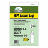 Kenmore & Panasonic Vacuum Cleaner Bags, Type U, O & U-2 HEPA, 3-Pk.
