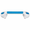 Suction Cup Bathtub Grab Bar, White, 16 In.