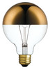 Oro Designer Globe Bulb, Gold, Incandescent, 220 Lumens, 40-Watts (2 pieces)
