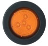 LED Trailer Marker Light Kit, Amber, 2-In.