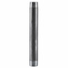 1-1/4 x 12 In. Black Pipe Nipple