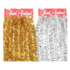 Soft & Silky Garland, Gold & Silver, 2 In. x 15 Ft.