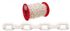 #6 White Plastic Chain, 100 Ft.
