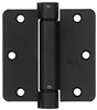Spring Door Hinge, Adjustable, Bronze, 3.5 In.