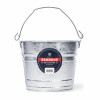 Utility Pail, Rust-Proof Galvanized Steel, 5-Qts.