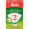 100-Pack #2 White Cone Coffee Filters