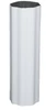 Gutter Downspout, Corrugated Round, White Aluminum, 3 In. x 10 Ft. (10 pieces)