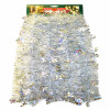 Holographic Silver Snowflakes with Silver Center Garland, 4-1/2 In. x 10 Ft.