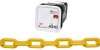 #8 Yellow Plastic Chain, 138 Ft.