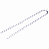 1/4 in. Tubing Hold-Down Stake, Galvanized Steel, 3-1/2-In., 20-Pack