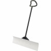 UHMW Snow Pusher, Steel Shaft, 36-In.