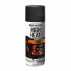 High-Heat Spray Enamel, Flat Black, 12-oz.