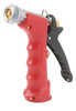 Pistol Grip Hose Nozzle, Commercial Grade, Insulated, Threaded Front, Brass Head