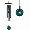 Wind Chimes, 4 Satin Green Tubes