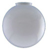 White Polycarbonate Globe, 6-In. (6 pieces)