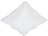 Ruffled Edge Square Diffuser, 12-In. (10 pieces)