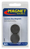 Ceramic Disc Magnet, 1 x 1.56-In., 6-Pc.