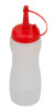Squeeze Dispenser Bottle, Clear, 8 oz.