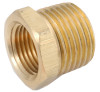 Pipe Fitting, Hex Bushing, Lead Free Brass, 3/4 x 1/2 In. (5 pieces)