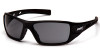 Velar Black Frame Gray Lens Safety Glasses